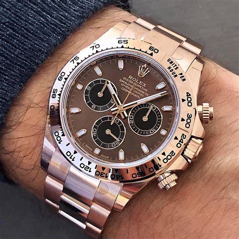 rolex daytona chocolate rose gold|Rolex daytona 116505 price.